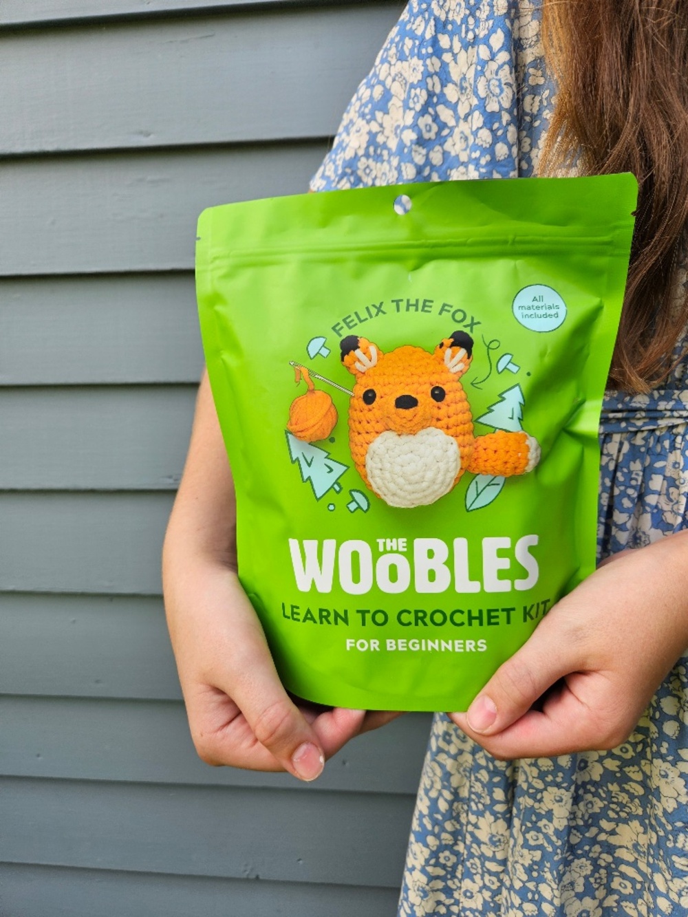 The Woobles Felix the Fox Beginner Crochet Kit - NIB / NWT